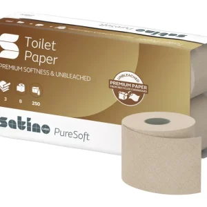 Wepa Satino PureSoft Toilettenpapier Kleinrollen 3-lagig 250 Blatt Bestseller
