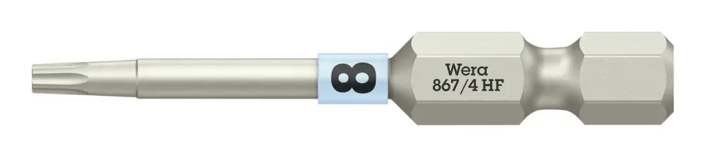 Angebot Wera Bit zähhart 1/4" DIN 3126 E6,3 T8 x 50 mm mit Haltefunktion