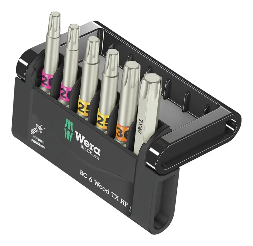 Wera Bit-Satz Bit-Check 6 Wood TX HF 1 Billig