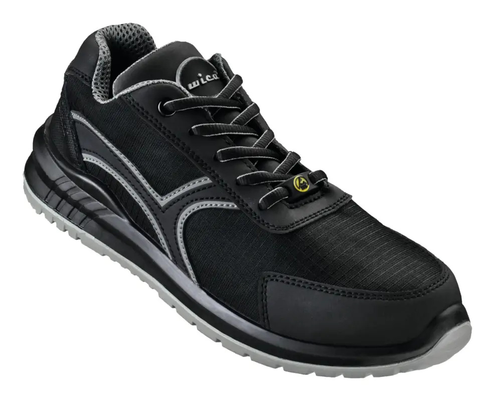 Wica Sicherheitshalbschuh Sassnitz Nuovo Schwarz/grau, S1P SR ESD Größe 47 (Verpackungseinheit 1 Paar) Bestpreis