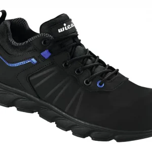 Abverkauf Wica Sicherheitshalbschuh Vezzo Schwarz, Blau, S3 SRC Größe 41 (Verpackungseinheit 1 Paar)
