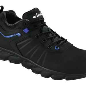 Billig Wica Sicherheitshalbschuh Vezzo Schwarz, Blau, S3 SRC Größe 47 (Verpackungseinheit 1 Paar)