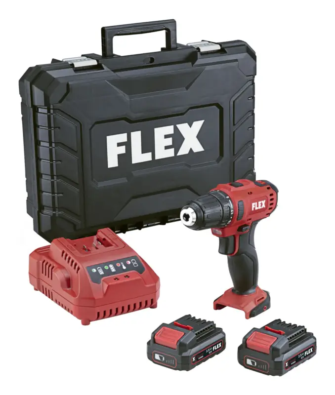 Flex DD 2G 12-LDBC/2.5 2-Gang Akku-Bohrschrauber 12 V Light Duty ohne Akku im Koffer Top-Preis