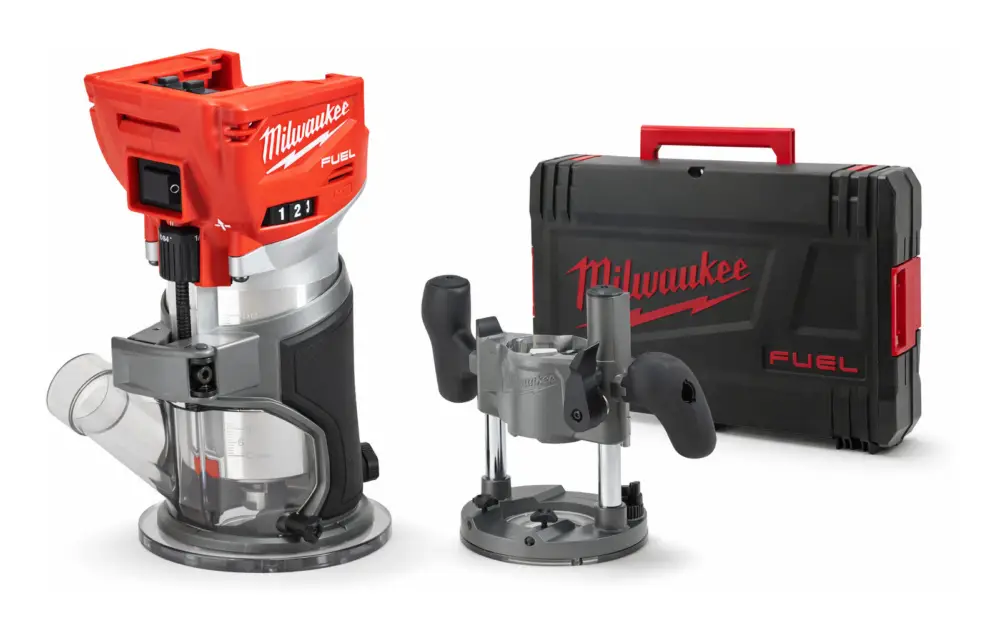 Milwaukee Akku-Kantenfräse M18 FTR8-0X Ohne Akku - in HD-Box Nur Heute