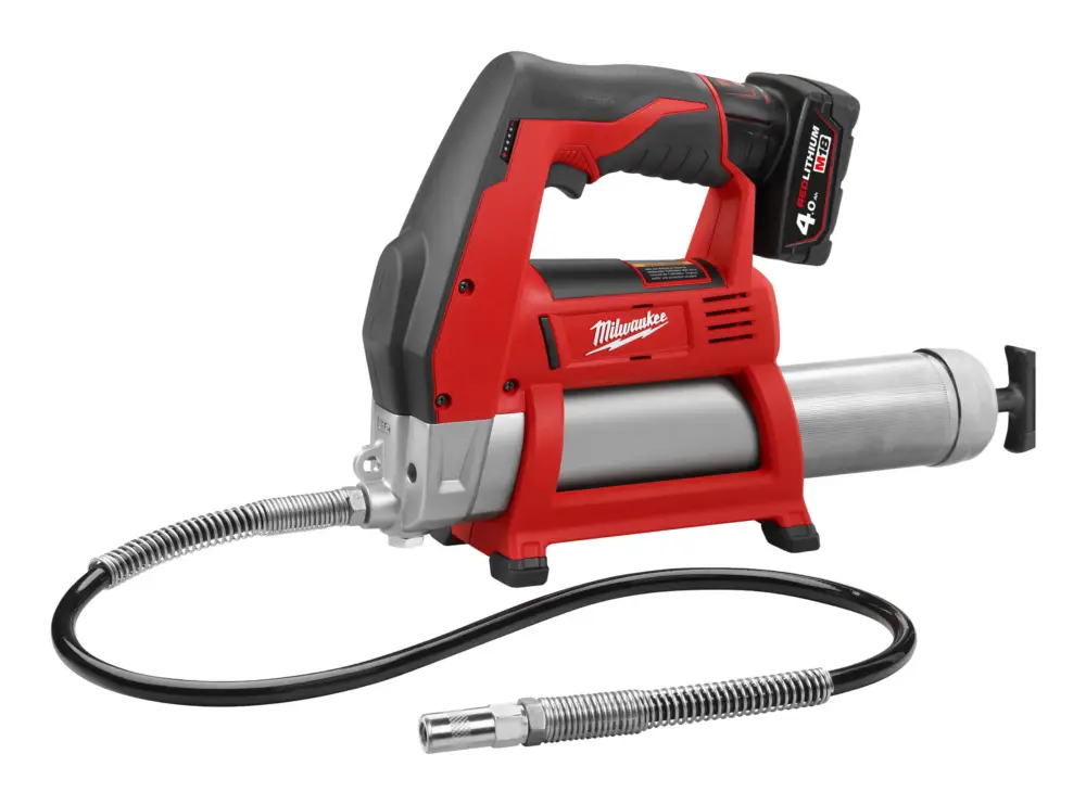 Bestpreis Milwaukee Akku-Fettpresse M12 GG-401B mit 1x Akku 4 Ah - in Transporttasche