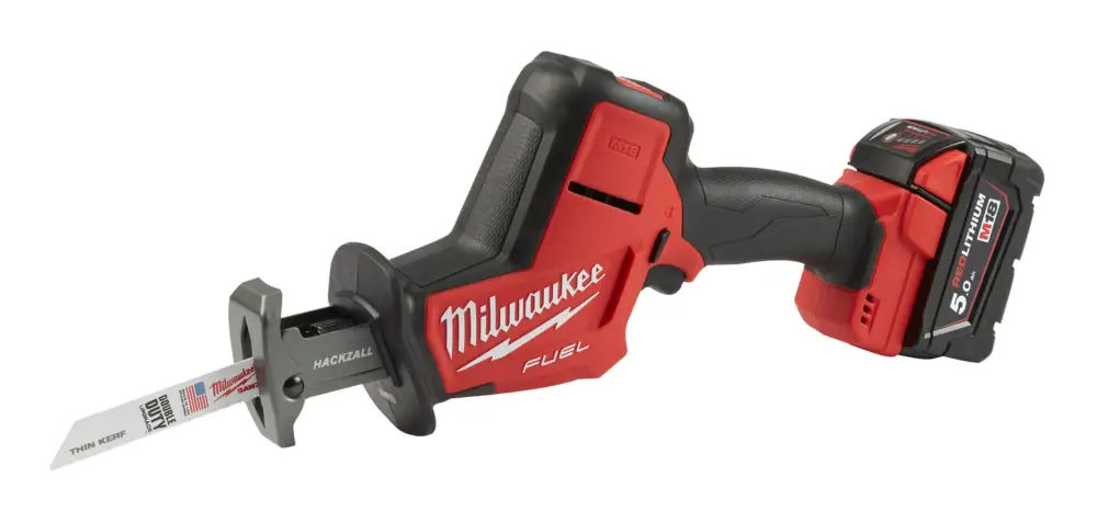 Milwaukee Akku-Säbelsäge M18 FHZ-502X mit 2x Akku 5 Ah - in HD-Box Nur Für Kurze Zeit