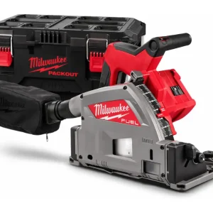 Geprüft Milwaukee Akku-Tauchsäge M18 FPS55-0P Ohne Akku - im Packout-Koffer XL