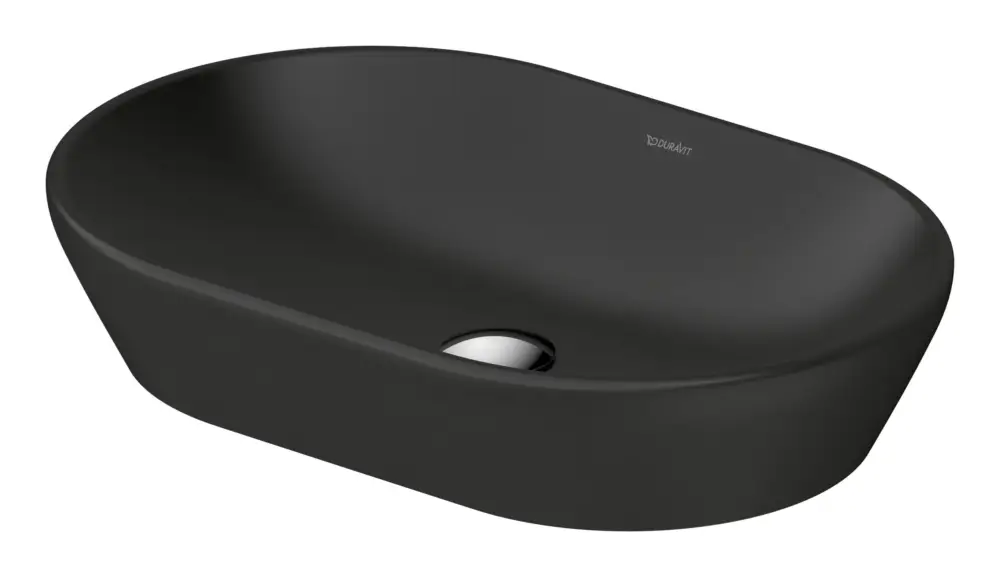 Mega-Angebot Duravit D-Neo Aufsatzbecken ohne Hahnloch ohne Überlauf 600 x 400 mm - Anthrazit Matt