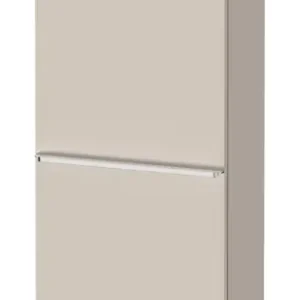 Versand Am Gleichen Tag Duravit D-Neo Halbhochschrank mit 1 Tür Anschlag links Griff Chrom Hochglanz 400 x 1320 x 240 mm - Taupe Matt