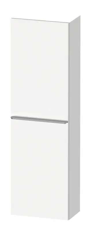 Nur Für Kurze Zeit Duravit D-Neo Halbhochschrank mit 1 Tür Anschlag rechts Griff Edelstahl Gebürstet 400 x 1320 x 240 mm - Weiß Matt