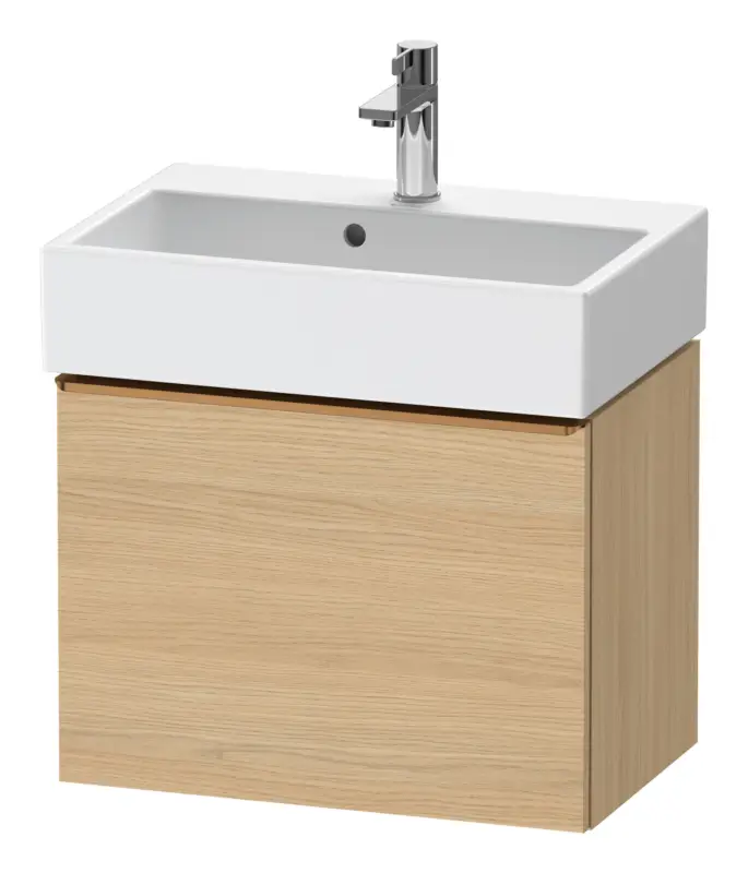 Jetzt Bestellen Duravit D-Neo Waschtischunterschrank mit 1 Auszug Griff Bronze Gebürstet 584 x 440 x 372 mm - Eiche Natur Matt