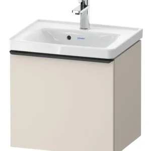 Top-Angebot Duravit D-Neo Waschtischunterschrank mit 1 Auszug Griff Diamantschwarz Matt 484 x 440 x 372 mm - Taupe Matt