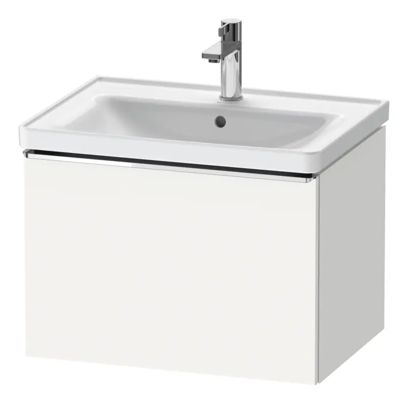 Top-Preis Duravit D-Neo Waschtischunterschrank mit 1 Auszug Griff Chrom Hochglanz 634 x 440 x 452 mm - Weiß Matt