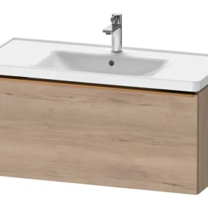 Beliebt Duravit D-Neo Waschtischunterschrank mit 1 Auszug Griff Bronze Gebürstet 984 x 440 x 452 mm - Eiche Marmoriert Matt
