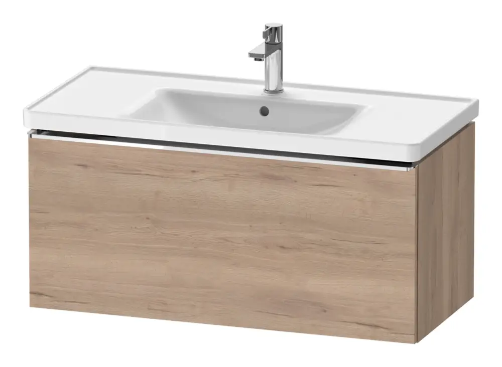 Direkt Vom Hersteller Duravit D-Neo Waschtischunterschrank mit 1 Auszug Griff Chrom Hochglanz 984 x 440 x 452 mm - Eiche Marmoriert Matt