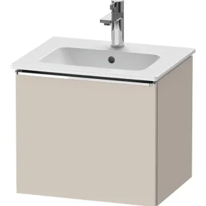 Versand Am Gleichen Tag Duravit D-Neo Waschtischunterschrank mit 1 Auszug Griff Chrom Hochglanz 510 x 440 x 402 mm - Taupe Matt