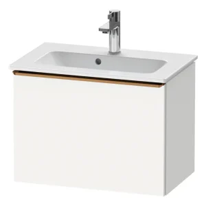 Angebot Duravit D-Neo Waschtischunterschrank mit 1 Auszug Griff Bronze Gebürstet 610 x 440 x 372 mm - Weiß Matt