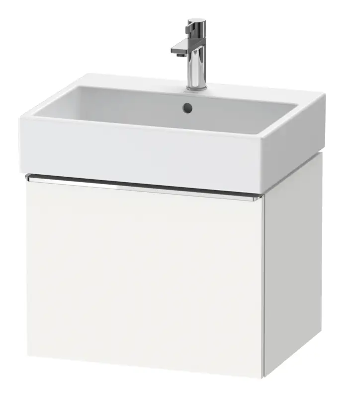 Duravit D-Neo Waschtischunterschrank mit 1 Auszug Griff Chrom Hochglanz 584 x 440 x 442 mm - Weiß Matt Beliebt