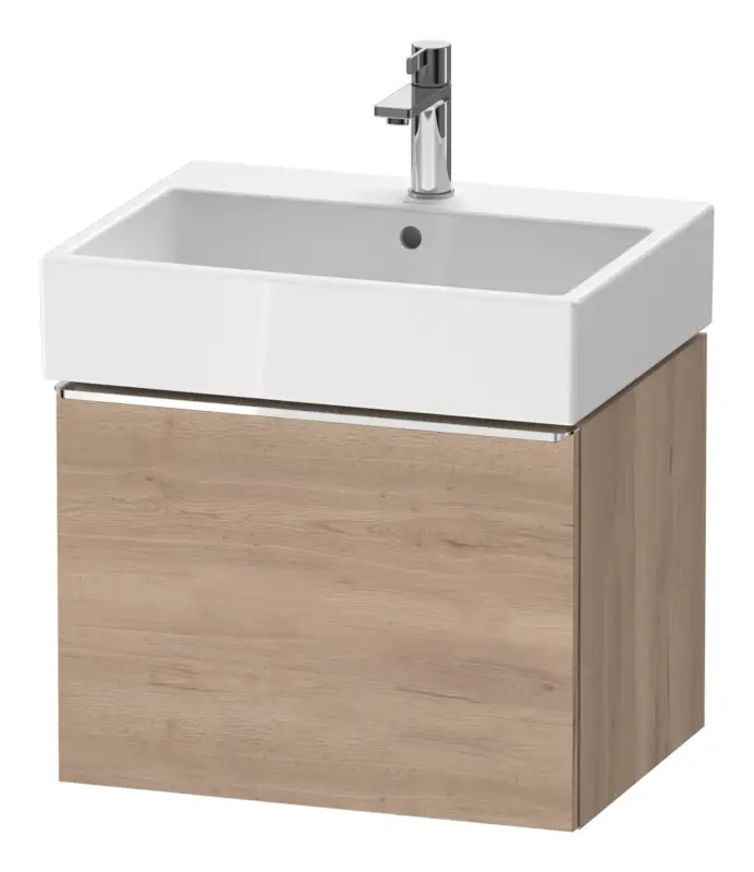 Duravit D-Neo Waschtischunterschrank mit 1 Auszug Griff Chrom Hochglanz 584 x 440 x 442 mm - Eiche Marmoriert Matt Meistverkauft