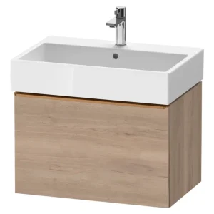 Top-Angebot Duravit D-Neo Waschtischunterschrank mit 1 Auszug Griff Bronze Gebürstet 684 x 440 x 442 mm - Eiche Marmoriert Matt