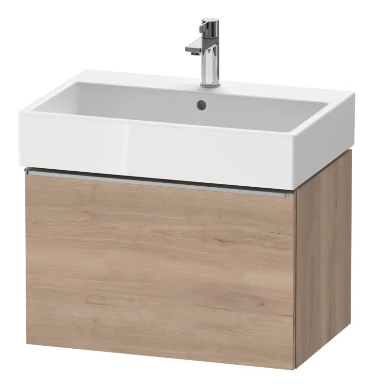 Duravit D-Neo Waschtischunterschrank mit 1 Auszug Griff Edelstahl Gebürstet 684 x 440 x 442 mm - Eiche Marmoriert Matt Top-Angebot