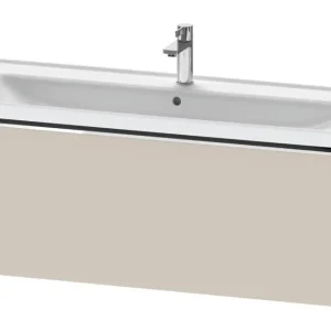 Beliebt Duravit D-Neo Waschtischunterschrank mit 1 Auszug Griff Chrom Hochglanz 1184 x 440 x 452 mm - Taupe Matt