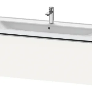 Abverkauf Duravit D-Neo Waschtischunterschrank mit 1 Auszug Griff Edelstahl Gebürstet 1184 x 440 x 452 mm - Weiß Matt