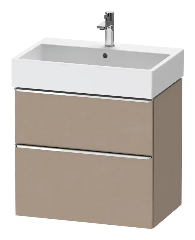 Top-Seller Duravit D-Neo Waschtischunterschrank mit 2 Auszügen Griff Chrom Hochglanz 684 x 625 x 442 mm - Leinen Matt