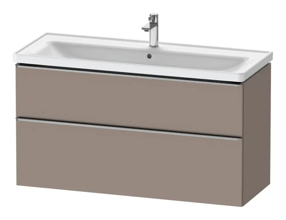 Direkt Vom Hersteller Duravit D-Neo Waschtischunterschrank mit 2 Auszügen Griff Edelstahl Gebürstet 1184 x 625 x 452 mm - Basalt Matt