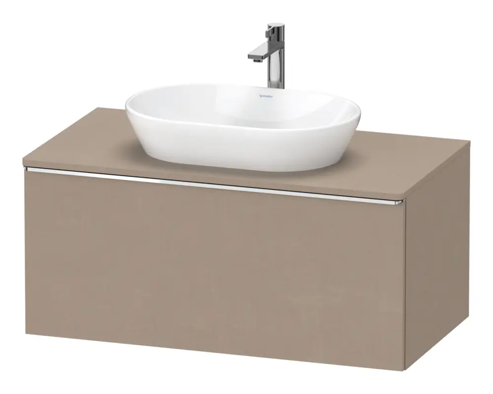 Top-Angebot Duravit D-Neo Konsolenwaschtischunterschrank mit 1 Auszug Griff Chrom Hochglanz 1000 x 459 x 550 mm - Leinen Matt