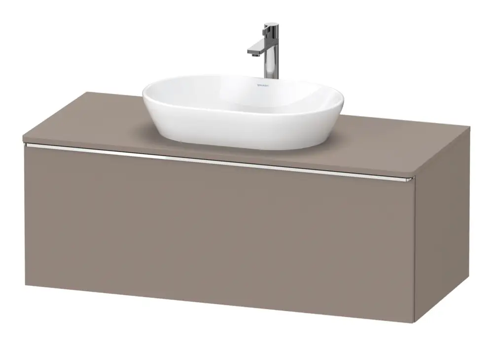 Duravit D-Neo Konsolenwaschtischunterschrank mit 1 Auszug Griff Chrom Hochglanz 1200 x 459 x 550 mm - Basalt Matt Top-Angebot