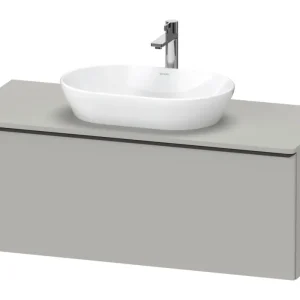 Angebot Duravit D-Neo Konsolenwaschtischunterschrank mit 1 Auszug Griff Diamantschwarz Matt 1200 x 459 x 550 mm - Betongrau Matt