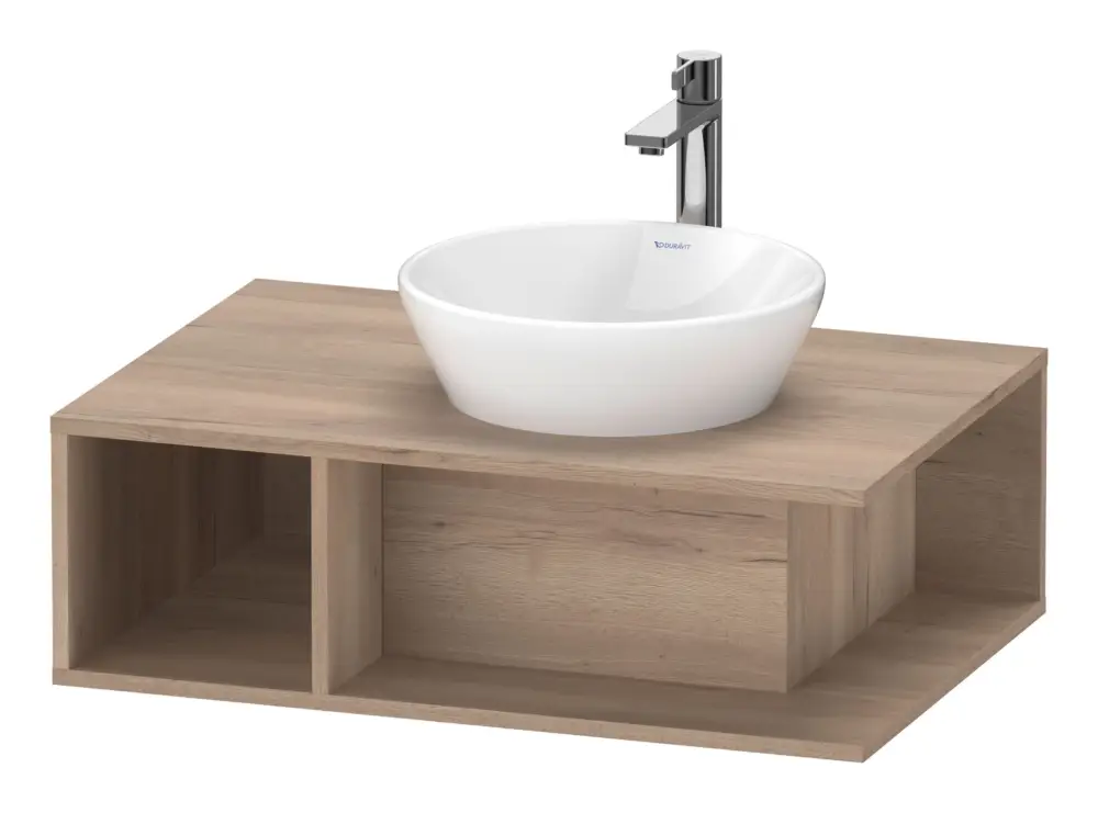 Duravit D-Neo Konsolenwaschtischunterschrank mit 1 offenen Fach 800 x 260 x 550 mm - Eiche Marmoriert Matt Sale
