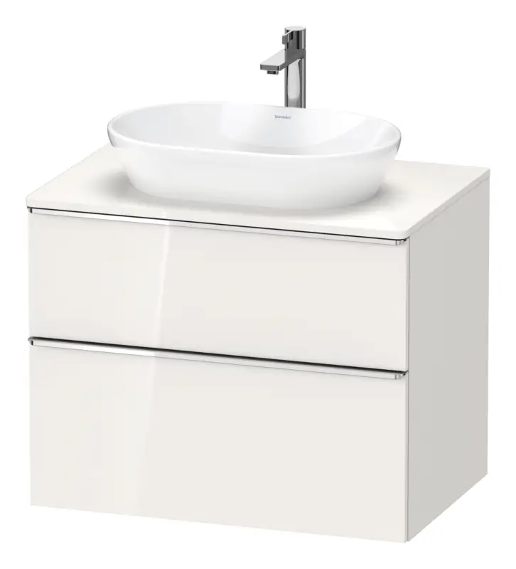 Duravit D-Neo Konsolenwaschtischunterschrank mit 2 Auszügen Griff Chrom Hochglanz 800 x 644 x 550 mm - Weiß Hochglanz Jetzt Bestellen
