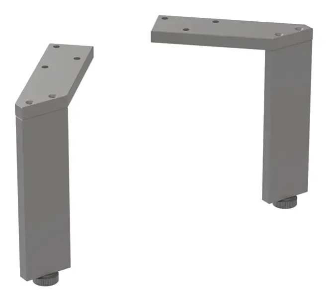 Geberit Geberit Acanto / Renova Plan / Smyle / iCon Möbelfüße Höhe 150 mm - Lava Highlight