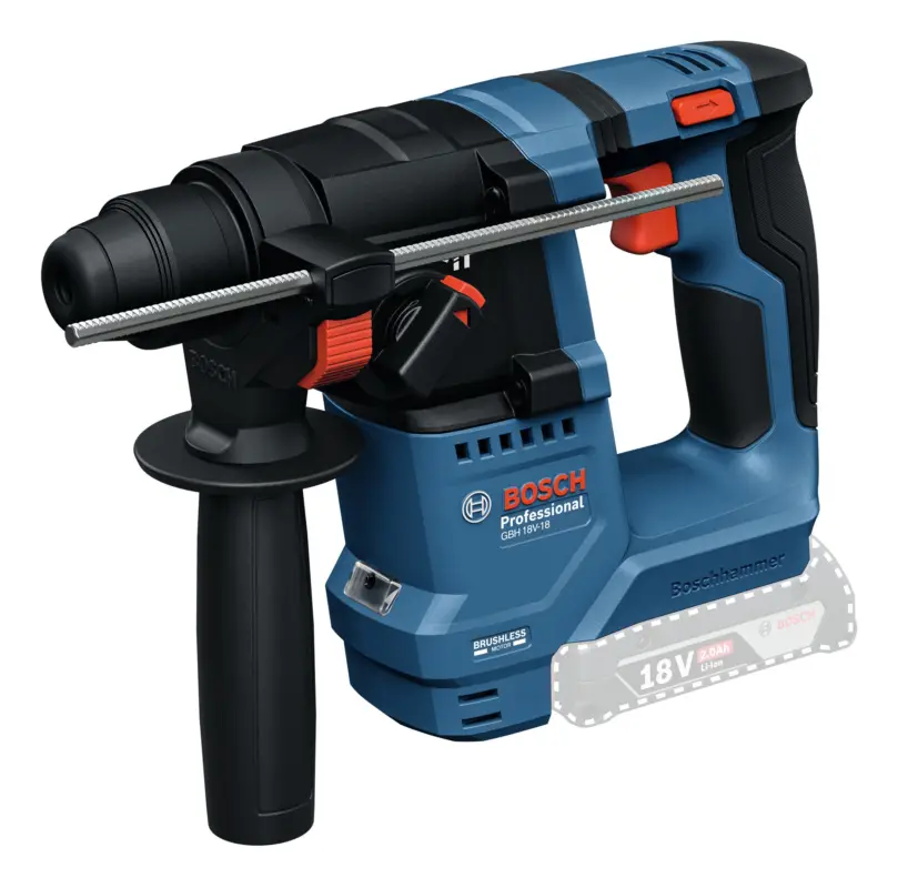 Bosch Professional Akku-Bohrhammer mit SDS plus GBH 18V-18 Ohne Akku - im Karton Beliebt