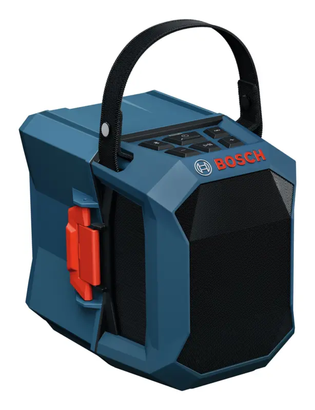 Wochenendangebot Bosch Professional Akku-Bluetooth-Lautsprecher GPB 18V-1 C Ohne Akku mit Batterieabdeckung - im Karton