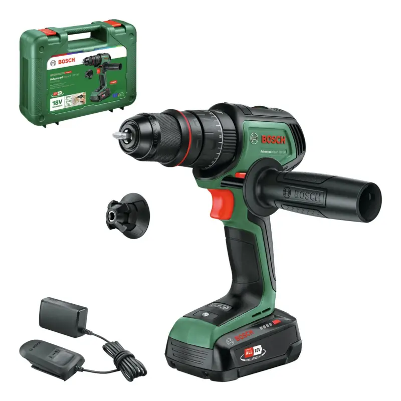 Bosch Akku-Schlagbohrmaschine AdvancedImpact 18V-80 QuickSnap mit 1x Akku 2,5 Ah - im Tragekoffer Günstig