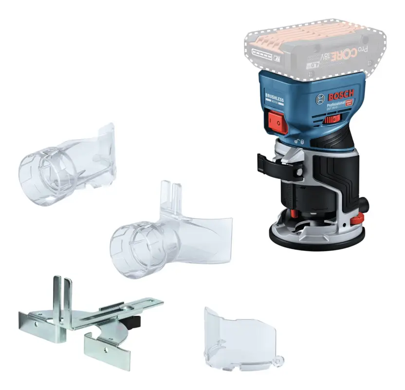 Bosch Professional Akku-Kantenfräse Heavy Duty GKF 18V-8 Ohne Akku - im Karton Preiswert