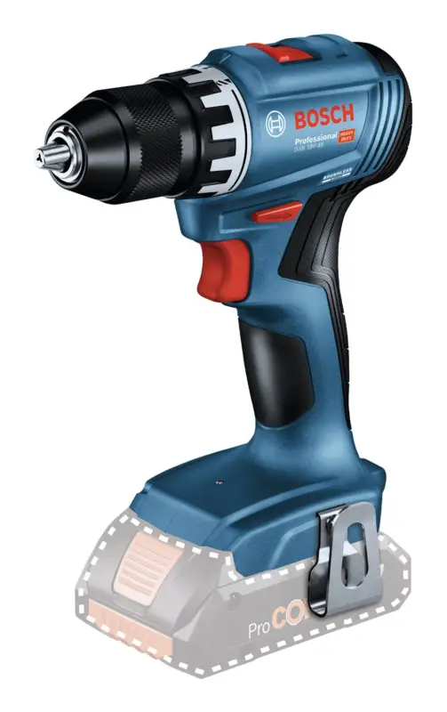 Nur Heute Bosch Professional Akku-Bohrschrauber GSR 18V-45 + Akku-Bohrhammer GBH 18V-22 mit 2x Akku 4 Ah - in Werkzeugtasche