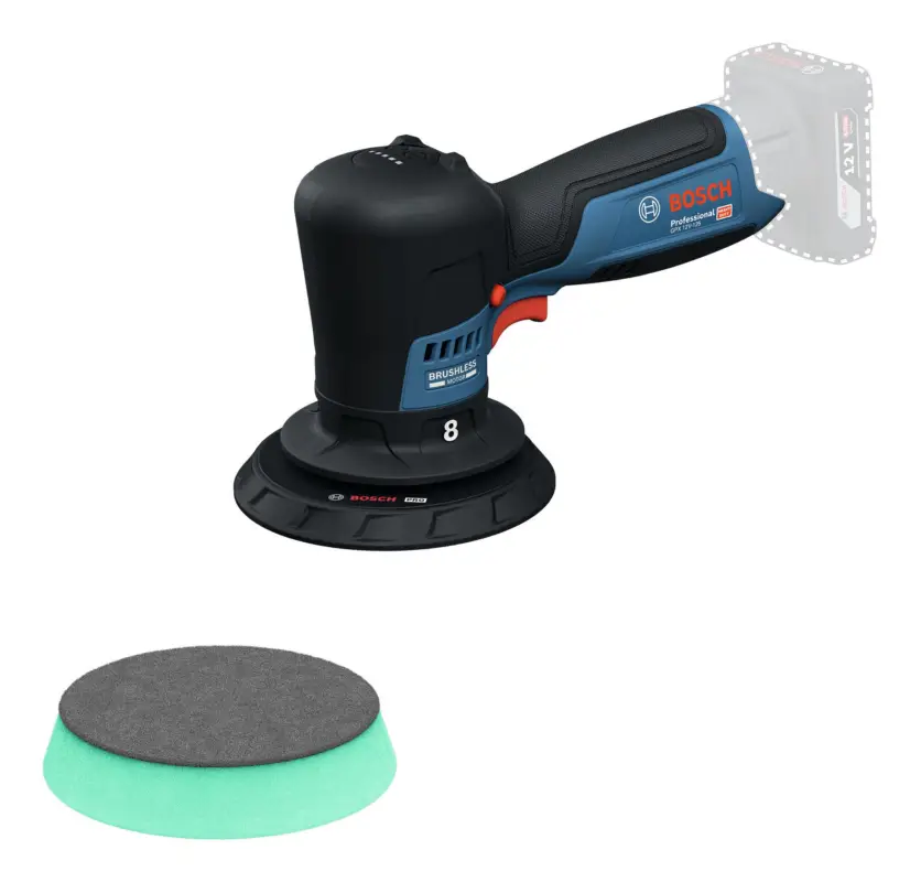 Bosch Professional Akku-Polierer GPX 12V-125 Ohne Akku - im Karton Solange Der Vorrat Reicht