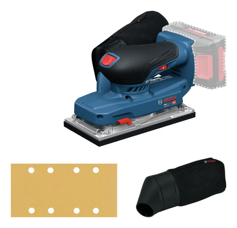 Kracherpreis Bosch Professional Akku-Schwingschleifer GSS 18V-18 Ohne Akku - im Karton