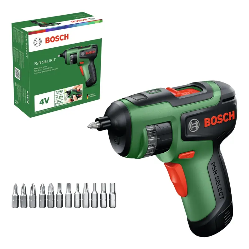 Heißes Angebot Bosch Akku-Schrauber PSR SELECT mit 1x Akku 4V 2 Ah - im Karton