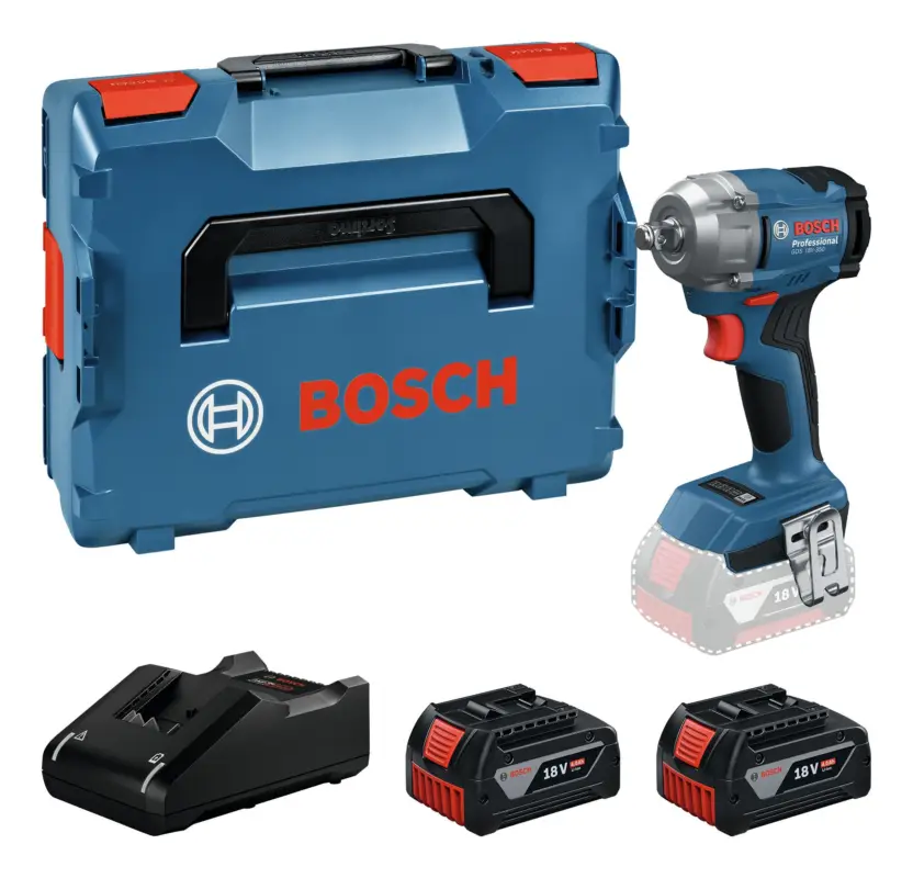 Direkt Vom Hersteller Bosch Professional Akku-Drehschlagschrauber GDS 18V-350 mit 2x Akku 4 Ah - in L-BOXX 136