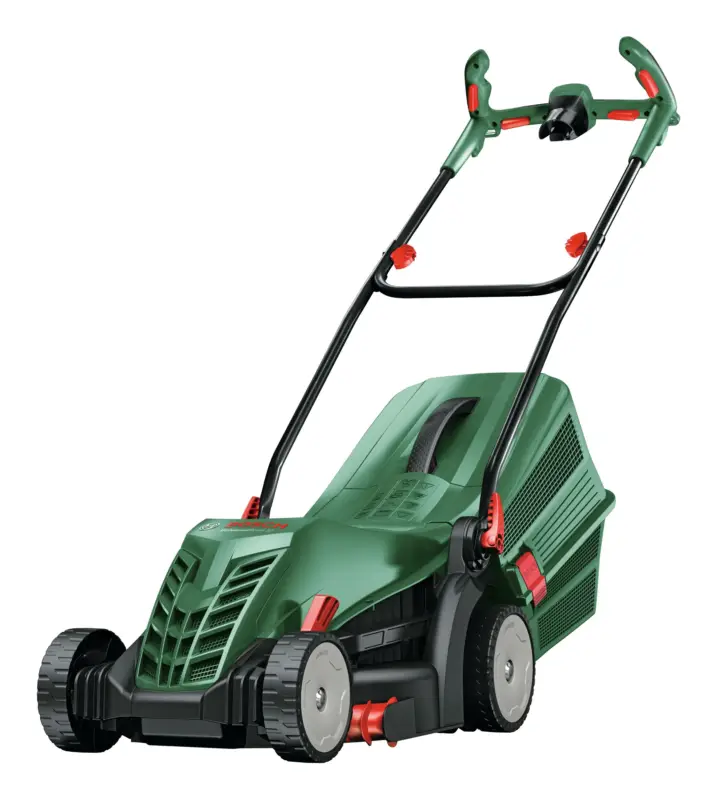 Finale Aktion Bosch Garten Rasenmäher UniversalRotak 37-555 - im Karton