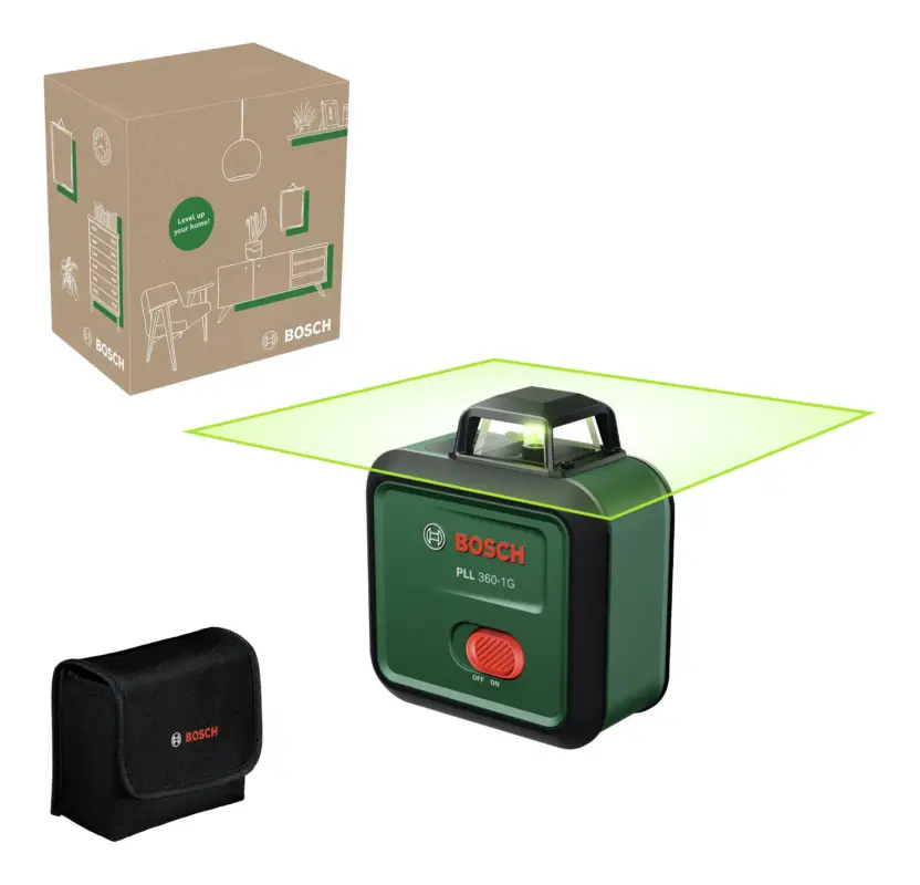 Bosch Linienlaser PLL 360-1G mit 1x Akku 3,6V 2 Ah - in Tasche Preisknaller