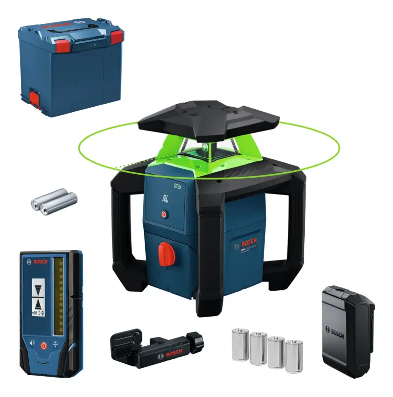 Bosch Professional Rotationslaser GRL 18V-3-31G Ohne Akku - in L-BOXX 374 Zertifiziert