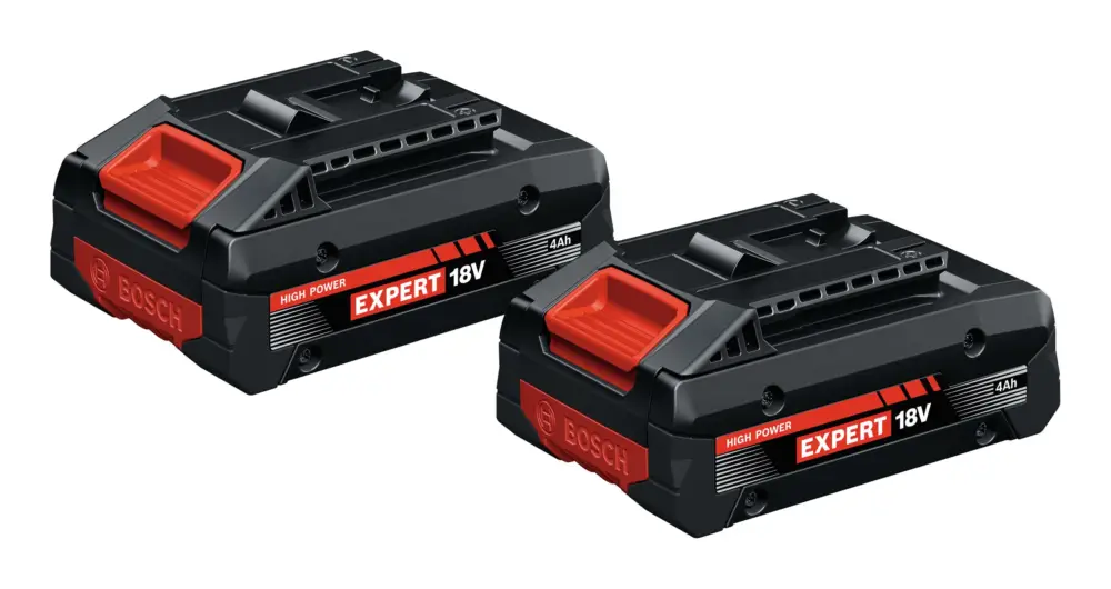 Bosch Professional Expert Akkupack 2x EXBA 18V-40 (4 Ah) - im Karton Markenware