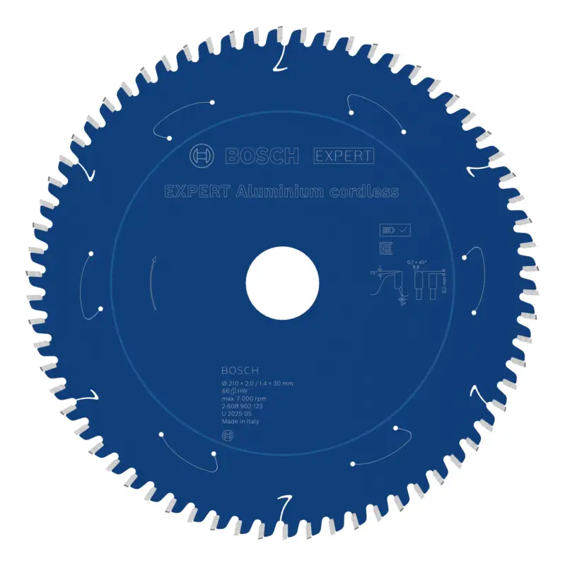 Bosch Expert Aluminium cordless Kreissägeblatt, 210 x 30 mm, 66 Zähne Top-Angebot
