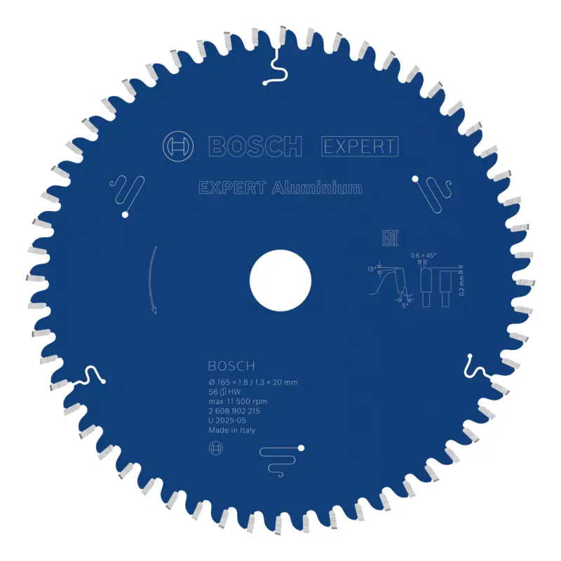 Echt Bosch Expert Aluminium Kreissägeblatt, 165 x 20 mm, 56 Zähne
